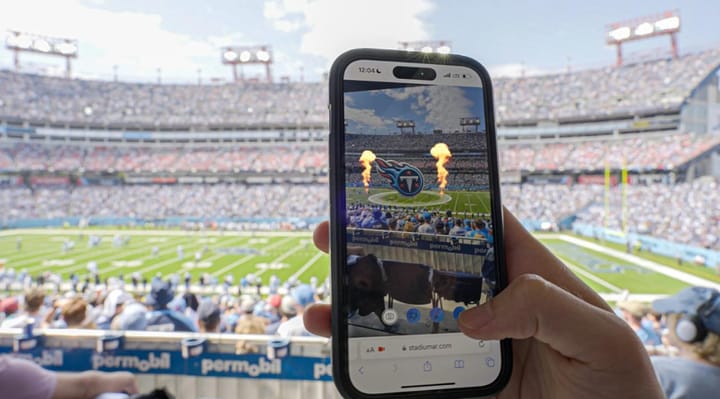 Augmented Reality Sports Cover Image from Stadiumar
